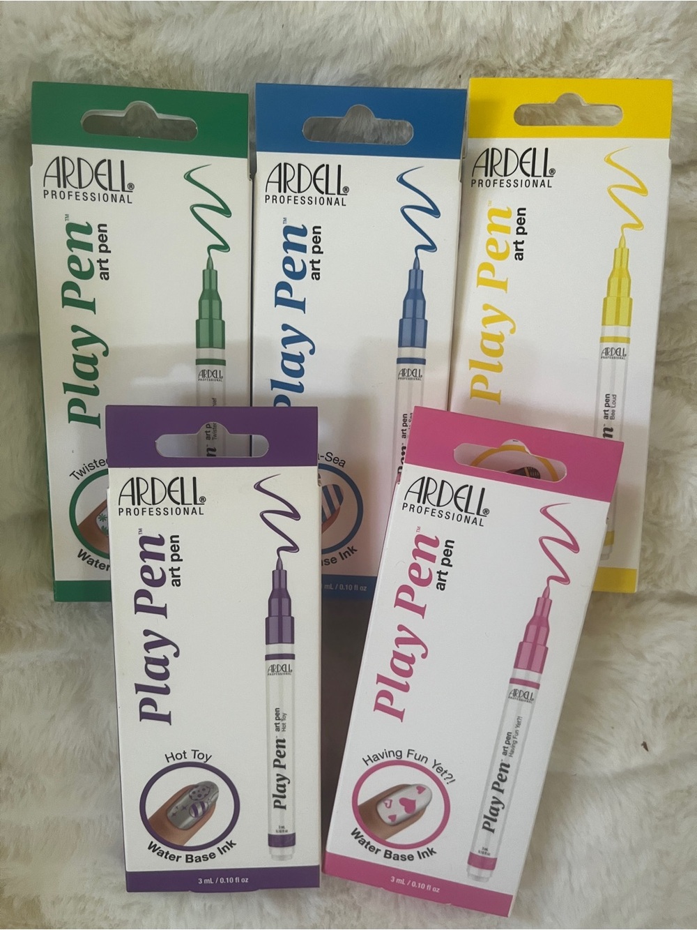 Ardell Nail Art Play Pen Multicolor Bundle NIB